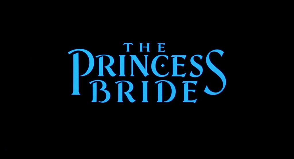 princesss bride title blue