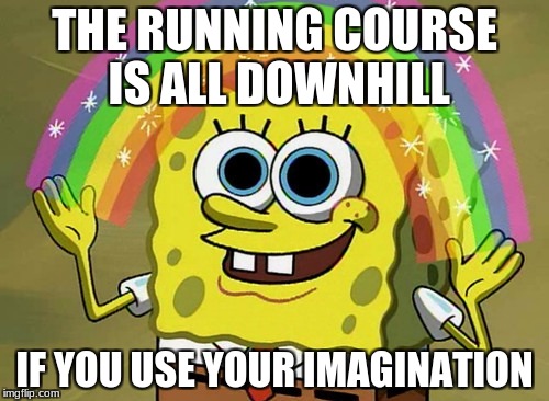 running hills